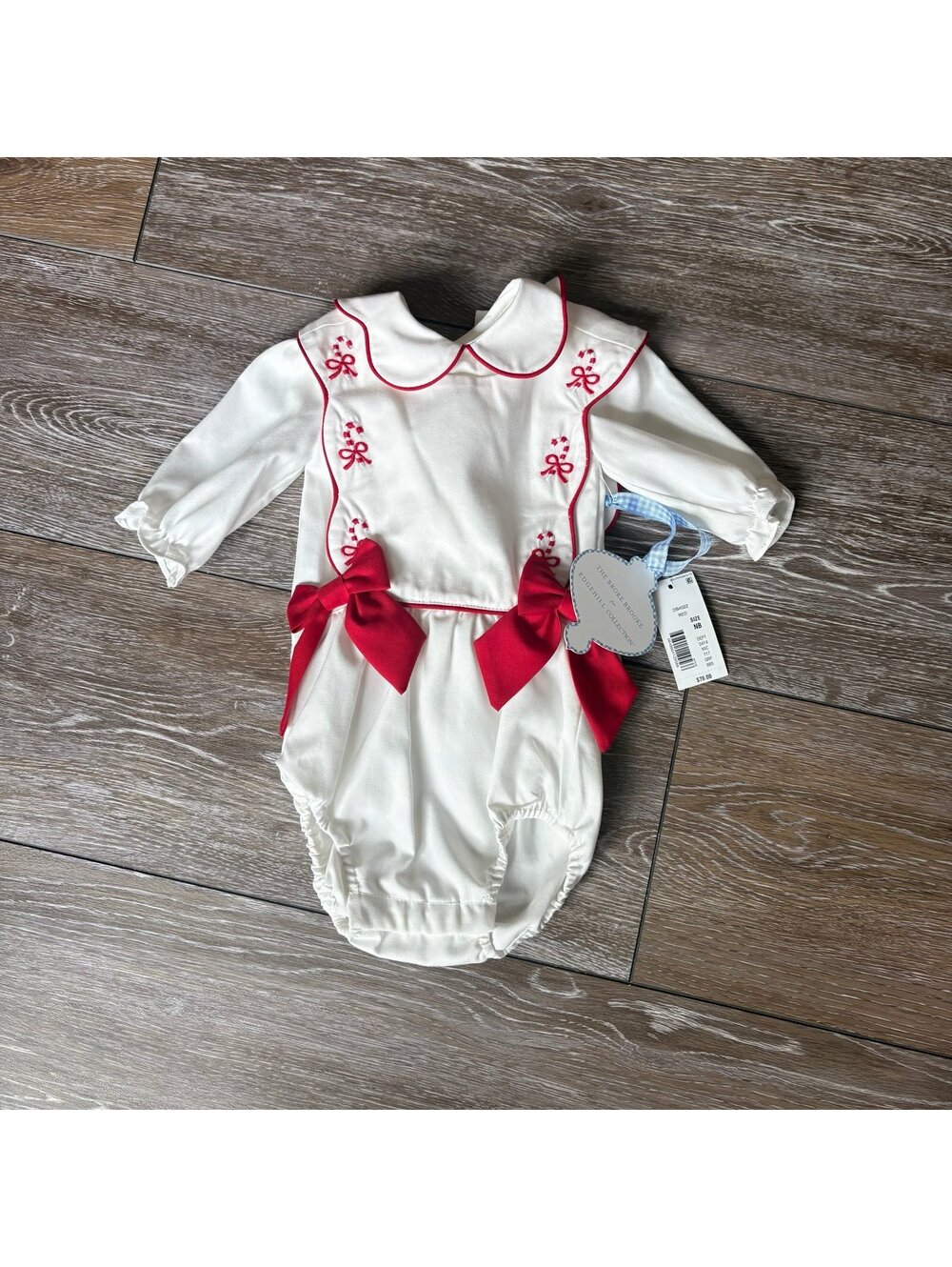Broke Brooke Edgehill Collection Christmas Bubble Set NB NWT